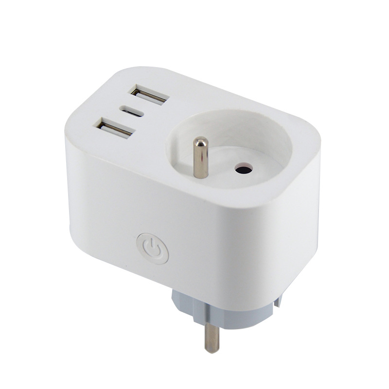 WiFi Smart FR Plug with Type C (RSH-WS046)